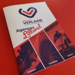 Flyer A4 avec pliage central